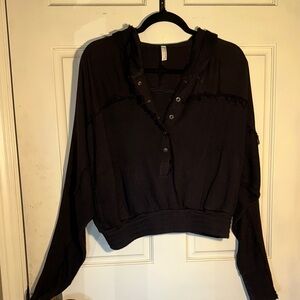 Stylish Black Women's Hoodie